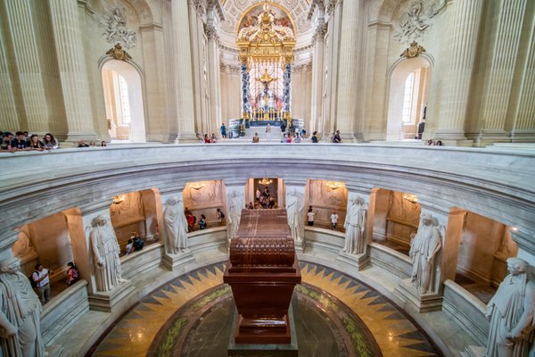 Photo of Hôtel des Invalides - Paris, 75, FR. Napoleon's tomb