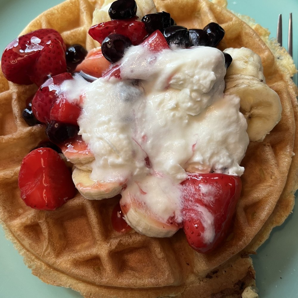 Wally Waffle - The Patriot Waffle - Breakfast & Brunch Near Me - Akron, Ohio