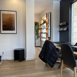 a dining room with a table and chairs a dining room with a table and chairs