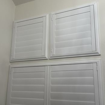 Labonte's Flooring, Blinds & Shutters - Beautiful shutters to cover giant windows in my living room that I didn't want to cover with drapes. - Flooring Near Me - San Pedro, California Labonte's Flooring, Blinds & Shutters - Beautiful shutters to cover giant windows in my living room that I didn't want to cover with drapes. - Flooring Near Me - San Pedro, California
