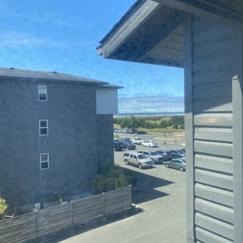 Adrift Hotel - View of the beach and the lobby is just around that corner - Hotels Near Me - Long Beach, Washington Adrift Hotel - View of the beach and the lobby is just around that corner - Hotels Near Me - Long Beach, Washington