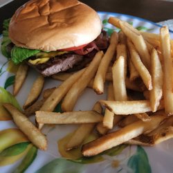 Wendy's - Shout out the the 3pm team knocking out orders. Bacon cheese burger and medium fries not at all salty just right! High recommend!!