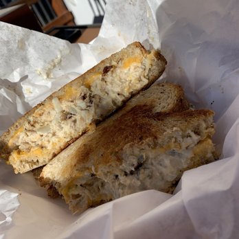 Broadway Cafe - Tuna melt 10/5/2019 Super tasty, but next time would ask for it on sourdough. - Burgers Near Me - Big Bear City, California Broadway Cafe - Tuna melt 10/5/2019 Super tasty, but next time would ask for it on sourdough. - Burgers Near Me - Big Bear City, California
