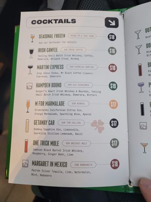 Menu photo 5 The Irish Exit New York, NY Menu photo 5 The Irish Exit New York, NY