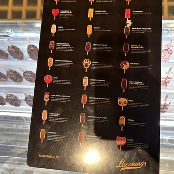 Lucciano's - cute ice pops - Gelato Near Me - Weston, Florida