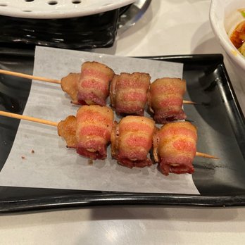 Tastee Steam Kitchen - Bacon wrapped quail eggs - Seafood Near Me - Oakland, California Tastee Steam Kitchen - Bacon wrapped quail eggs - Seafood Near Me - Oakland, California