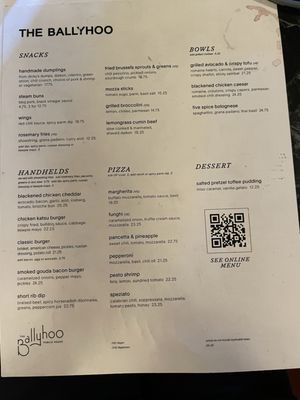 Menu photo 3 The Ballyhoo Public House Vancouver, BC Menu photo 3 The Ballyhoo Public House Vancouver, BC