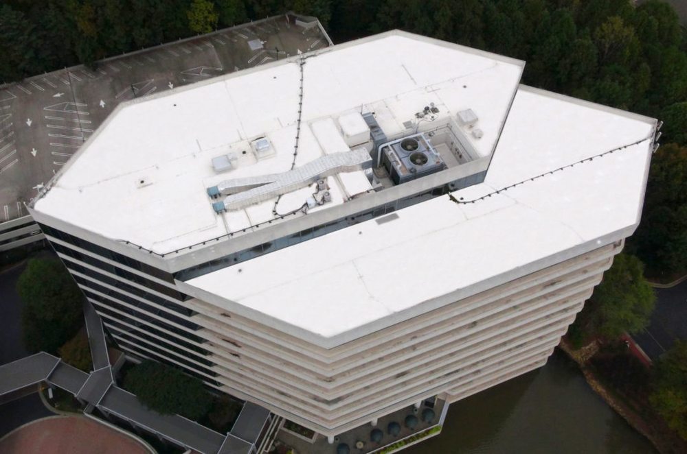 Slide of MGI Roofing