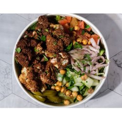Cauliflower salad bowl