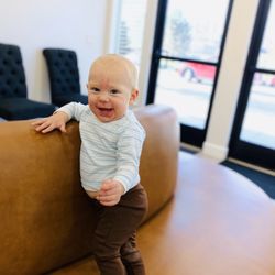 Highland Chiropractic - My son hanging out in the waiting area;)
