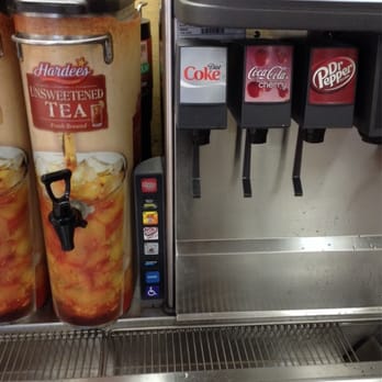 Hardee's - Handicap pop machine - Burgers Near Me - Garner, Iowa Hardee's - Handicap pop machine - Burgers Near Me - Garner, Iowa