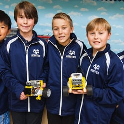 Valley Christian Elementary School - VCES has a robust robotics program, and works closely with Valley Christian's junior high and high school program.