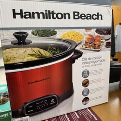 Digital Hamilton Beach slow cooker