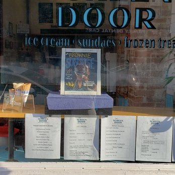 The Screen Door - a person holding a cup of ice cream - Ice Cream & Frozen Yogurt Near Me - Brooklyn, New York