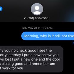 Viking Management - Super explicitly stating he does not work for me because I asked why something I've been asking about hasn't been fixed