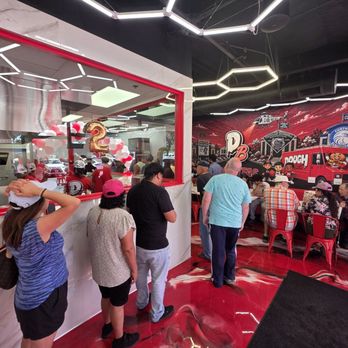 Dough Burger - Free food on opening day, so yea... a line - Burgers Near Me - Milpitas, California Dough Burger - Free food on opening day, so yea... a line - Burgers Near Me - Milpitas, California