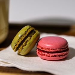 Chai Culture Café - Assorted macarons--crisp shells, soft centers, and a sweet pop of color.