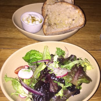Ava - House salad and warm ricotta appetizer (happy hour) - Italian Near Me - Tampa, Florida