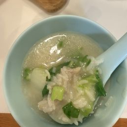 Super bad porridge, all you taste is msg.
