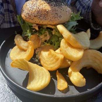 KickStand Coffee & Kitchen - Fried Chicken Sandwich w/ fries - Coffee & Tea Near Me - Hood River, Oregon KickStand Coffee & Kitchen - Fried Chicken Sandwich w/ fries - Coffee & Tea Near Me - Hood River, Oregon