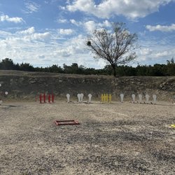 Lloyd Leppo Gun Range - Steel setup for CCPC falling steel match.