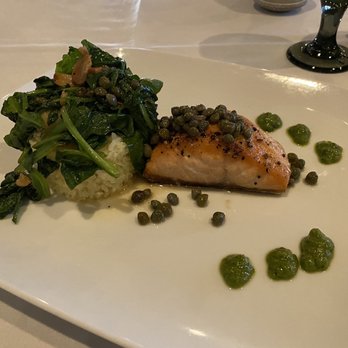 Burnt Offerings - The Sheyna Meydl Salmon (also available with chicken) - Kosher Near Me - Las Vegas, Nevada