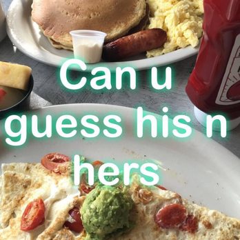 Admiral's Table Restaurant - His and her breakfast ! Pancake slam with all the fixings and egg white omelette with tomatoe and guacamole. - Breakfast & Brunch Near Me - Wildwood Crest, New Jersey Admiral's Table Restaurant - His and her breakfast ! Pancake slam with all the fixings and egg white omelette with tomatoe and guacamole. - Breakfast & Brunch Near Me - Wildwood Crest, New Jersey