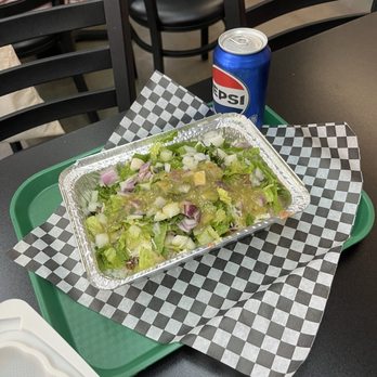 El Fuego Express - Bowl with steak, white rice, lettuce, onion, salsa verde - Mexican Near Me - Sacramento, California El Fuego Express - Bowl with steak, white rice, lettuce, onion, salsa verde - Mexican Near Me - Sacramento, California