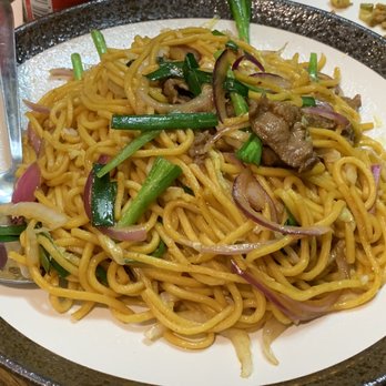 Jiang Nan - Stir Fried Noodles with Beef - Chinese Near Me - Flushing, New York