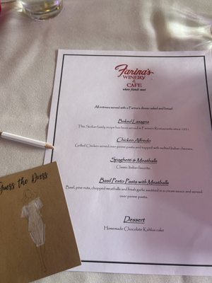 Menu photo 5 Farina's Winery & Cafe Grapevine, TX Menu photo 5 Farina's Winery & Cafe Grapevine, TX