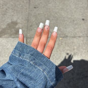 Spectrum Nails Spa - Thick French gel extensions by Ellie! - Nail Salons Near Me - San Francisco, California Spectrum Nails Spa - Thick French gel extensions by Ellie! - Nail Salons Near Me - San Francisco, California