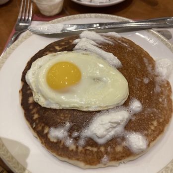 Coronado Cafe - Pancake sandwich with a piece of ham in the middle of the pancakes - Diners Near Me - Las Vegas, Nevada