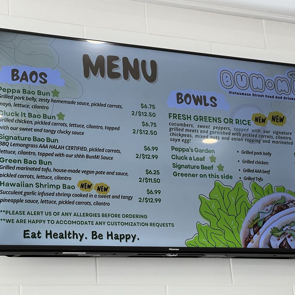 Bunmi - Menu - Vietnamese Near Me - Etobicoke, Ontario Bunmi - Menu - Vietnamese Near Me - Etobicoke, Ontario