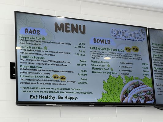 Menu photo 4 Bunmi Etobicoke, ON