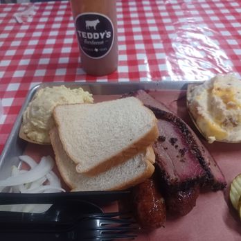 Teddy’s Barbecue - Two meat plate $20 - Barbeque Near Me - Weslaco, Texas Teddy’s Barbecue - Two meat plate $20 - Barbeque Near Me - Weslaco, Texas