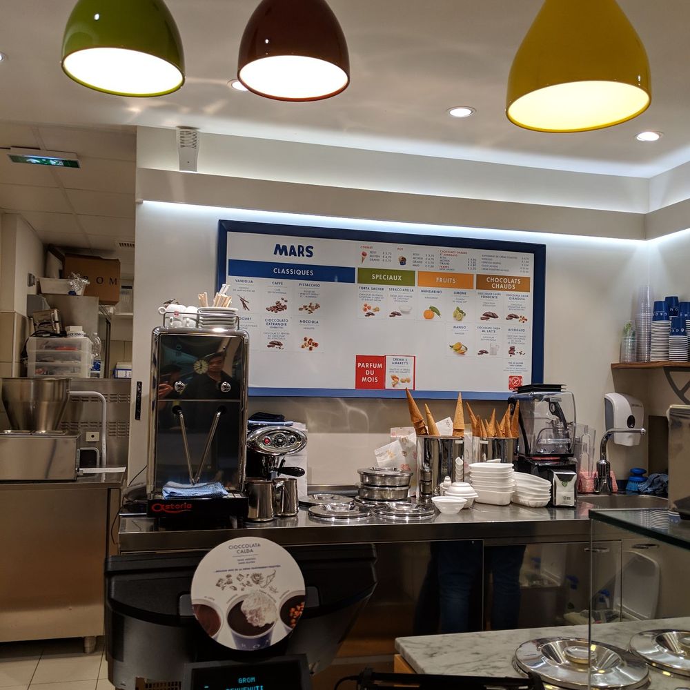 Grom - Ice Cream & Frozen Yogurt Near Me - Paris, 75 Grom - Ice Cream & Frozen Yogurt Near Me - Paris, 75