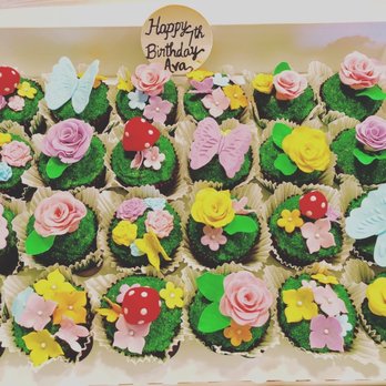 Sugarisms by Maica - Enchanted Forrest Cupcakes. Up close the detail was unbelievable. - Custom Cakes Near Me Sugarisms by Maica - Enchanted Forrest Cupcakes. Up close the detail was unbelievable. - Custom Cakes Near Me