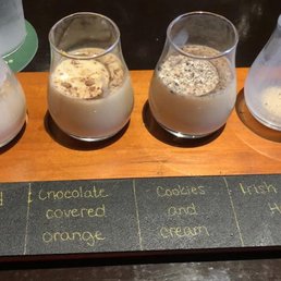 Egg Nog flight from Xmas Egg Nog flight from Xmas
