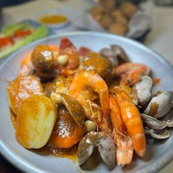 Cajun seafood boil