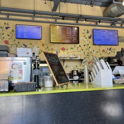 Chase Gardens Cafe and Bistro - Counter and menus