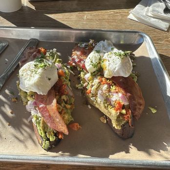 Walden's Coffeehouse - Avocado toast with egg and bacon - Coffee & Tea Near Me - Reno, Nevada