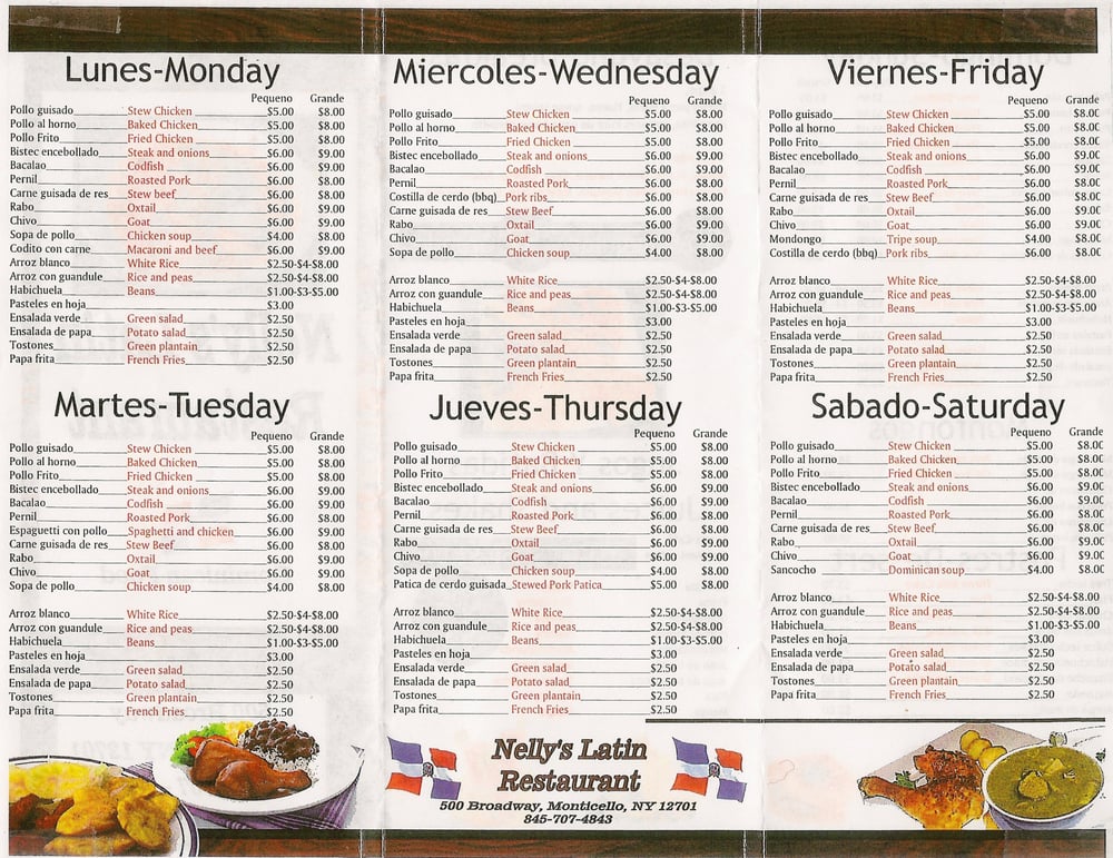 Nelly's Latin Restaurant - menu - sushi, menu, sushi and sashimi, sashimi - Dominican Near Me - Monticello, New York Nelly's Latin Restaurant - menu - sushi, menu, sushi and sashimi, sashimi - Dominican Near Me - Monticello, New York