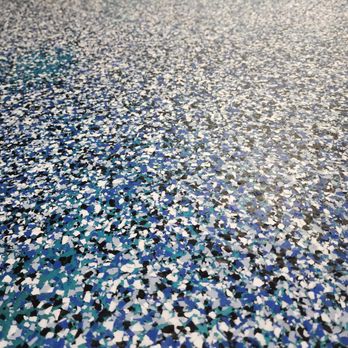 Florida Essential Epoxy - a blue and white area rug - Painters Near Me Florida Essential Epoxy - a blue and white area rug - Painters Near Me