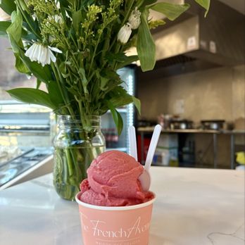 The French Avenue - Raspberry Sorbet - Cafes Near Me - Irvine, California
