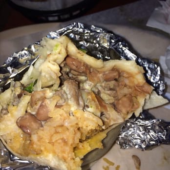 Carolina’s Grill - My half-eaten burrito that has absolutely no taste. - Mexican Near Me - Stockton, California