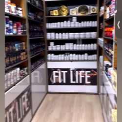 Fit Life Nutrition - Supplement store side