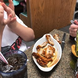 Tony's Little Bambino's - My daughters wings must've been good she ate them all