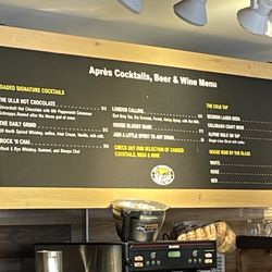 Vail Mountain Coffee & Tea - Menu 2