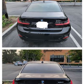 KB Window Tint - Before and after - Car Window Tinting Near Me - Walnut, California