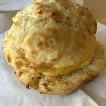 MoonGoat Coffee Roasters - Buttermilk biscuit with egg and cheese - Coffee Roasteries Near Me - Costa Mesa, California MoonGoat Coffee Roasters - Buttermilk biscuit with egg and cheese - Coffee Roasteries Near Me - Costa Mesa, California
